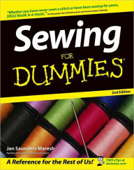 Title: Sewing For Dummies, Author: Jan Saunders Maresh