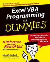 Excel VBA Programming For Dummies