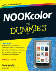 Title: NOOKcolor For Dummies, Author: Corey Sandler