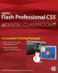 Title: Flash Professional CS5 Digital Classroom, Author: Fred Gerantabee