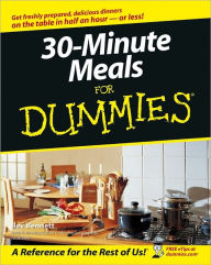 Title: 30-Minute Meals For Dummies, Author: Bev Bennett