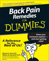 Title: Back Pain Remedies For Dummies, Author: Michael S. Sinel