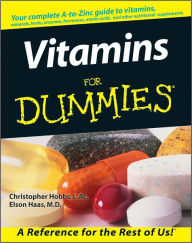 Title: Vitamins For Dummies, Author: Christopher Hobbs