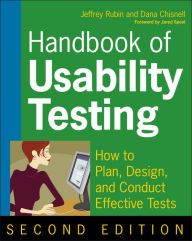 Title: Handbook of Usability Testing: How to Plan, Design, and Conduct Effective Tests, Author: Jeffrey Rubin