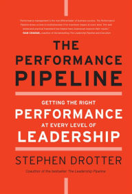 Title: The Performance Pipeline: Getting the Right Performance At Every Level of Leadership, Author: Stephen Drotter