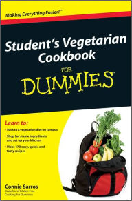 Title: Student's Vegetarian Cookbook For Dummies, Author: Connie Sarros