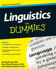 Title: Linguistics For Dummies, Author: Strang Burton