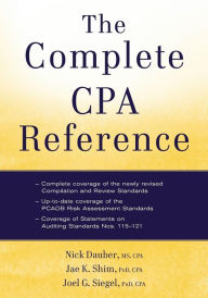 Free ebook downloads The Complete CPA Reference PDB by Shim, Nick A. Dauber, Joel G. Siegel in English 9781118115886