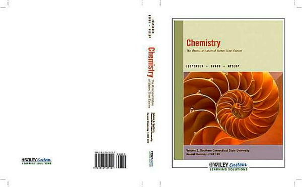 Chemistry 6E Volume 2 for Southern Connecticut State University