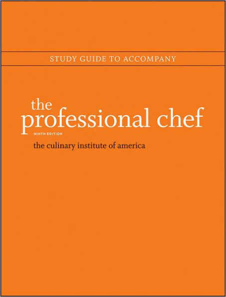 The Professional Chef, Study Guide / Edition 9