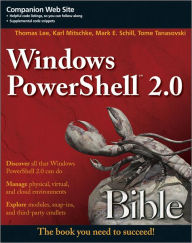 Title: Windows PowerShell 2.0 Bible, Author: Thomas Lee
