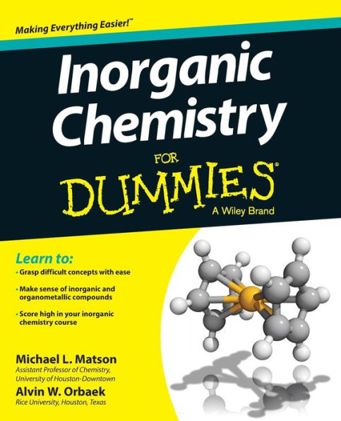 Inorganic Chemistry For Dummies