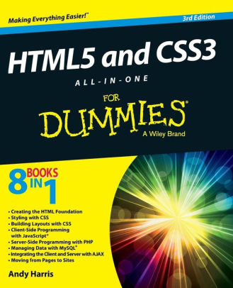 Html5 And Css3 All In One For Dummies By Andy Harris Paperback Barnes Noble