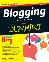 Title: Blogging All-in-One For Dummies, Author: Susan Gunelius