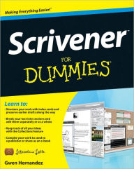 Title: Scrivener For Dummies, Author: Gwen Hernandez