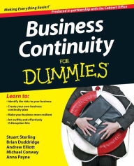 Title: Business Continuity For Dummies, Author: The Cabinet Office