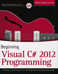 Title: Beginning Visual C# 2012 Programming, Author: Karli Watson