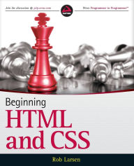 Title: Beginning HTML and CSS, Author: Rob Larsen