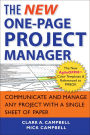 Alternative view 2 of The New One-Page Project Manager: Communicate and Manage Any Project With A Single Sheet of Paper