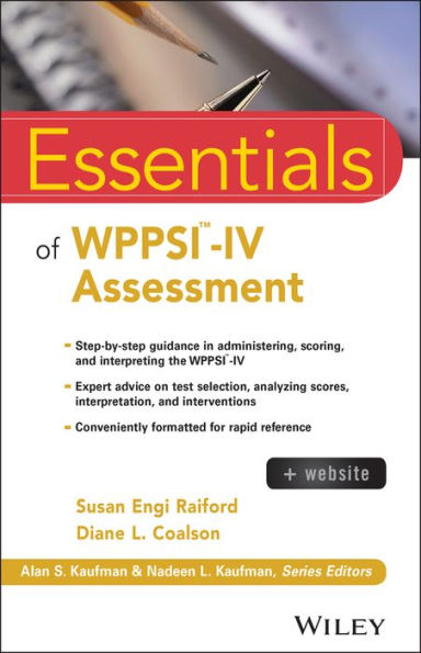 Essentials of WPPSI-IV Assessment / Edition 1