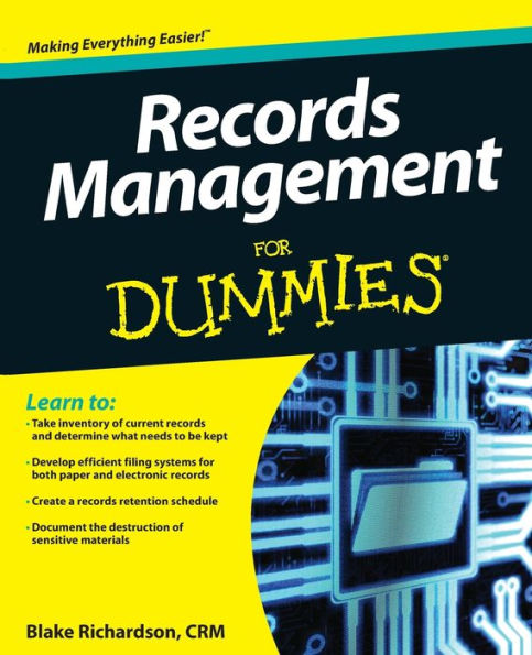 Records Management For Dummies