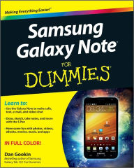 Ebook gratis download nederlands Samsung Galaxy Note For Dummies (English literature) MOBI CHM 9781118388464