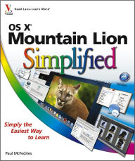 Title: OS X Mountain Lion Simplified, Author: Paul McFedries