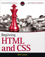 Title: Beginning HTML and CSS, Author: Rob Larsen