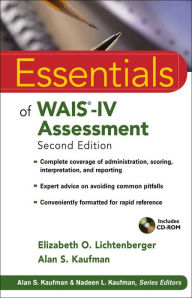Title: Essentials of WAIS-IV Assessment, Author: Elizabeth O. Lichtenberger