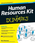 Alternative view 1 of Human Resources Kit For Dummies