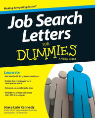 Title: Job Search Letters For Dummies, Author: Joyce Lain Kennedy