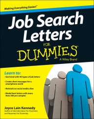Title: Job Search Letters For Dummies, Author: Joyce Lain Kennedy