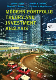 Title: Modern Portfolio Theory and Investment Analysis / Edition 9, Author: Edwin J. Elton