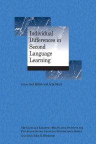 Title: Individual Differences in Second Language Learning, Author: Leah Roberts