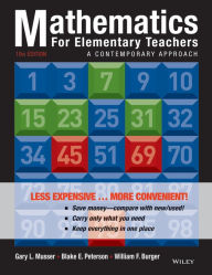 Title: Mathematics for Elementary Teachers: A Contemporary Approach / Edition 10, Author: Gary L. Musser