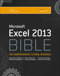 Title: Excel 2013 Bible, Author: John Walkenbach