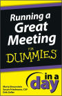 Running a Great Meeting In a Day For Dummies