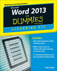 Title: Word 2013 eLearning Kit For Dummies, Author: Lois Lowe