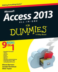 Title: Access 2013 All-in-One For Dummies, Author: Alison Barrows
