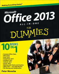 Title: Office 2013 All-In-One For Dummies, Author: Peter Weverka