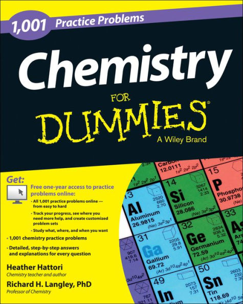 Chemistry: 1,001 Practice Problems For Dummies (+ Free Online Practice)