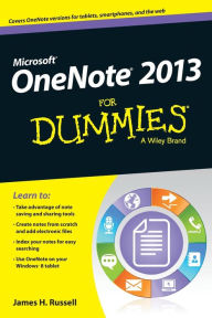 Title: OneNote 2013 For Dummies, Author: James H. Russell