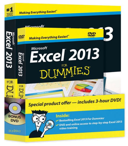 Excel 2013 For Dummies, Book + DVD Bundle