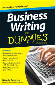 Title: Business Writing For Dummies, Author: Natalie Canavor