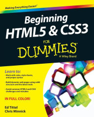 Title: Beginning HTML5 and CSS3 For Dummies, Author: Ed Tittel