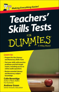 Title: Teacher's Skills Tests For Dummies, Author: Colin Beveridge