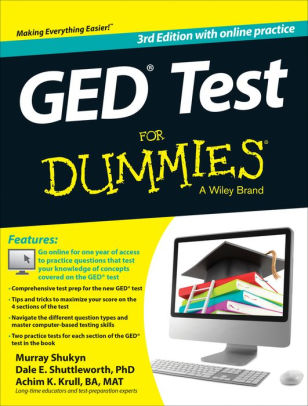 GED Test For Dummies With Online Practice