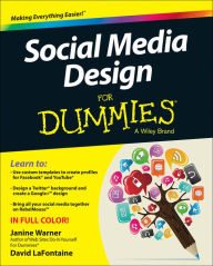 Title: Social Media Design For Dummies, Author: Janine Warner