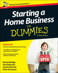 Title: Starting a Home Business For Dummies, Author: Rachel Bridge