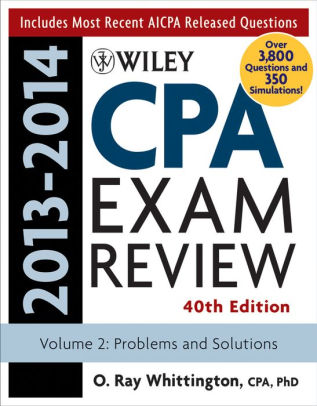 Wiley Cpa Examination Review 2013 2014 Problems And